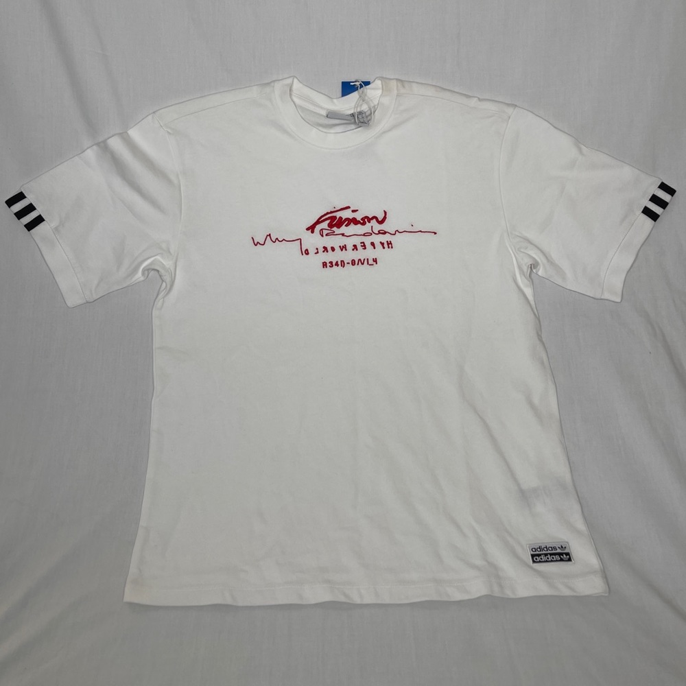 Adidas Originals R.Y.V. Womens Oversized Premium T-Shirt White Sz: XS 32 GD2976